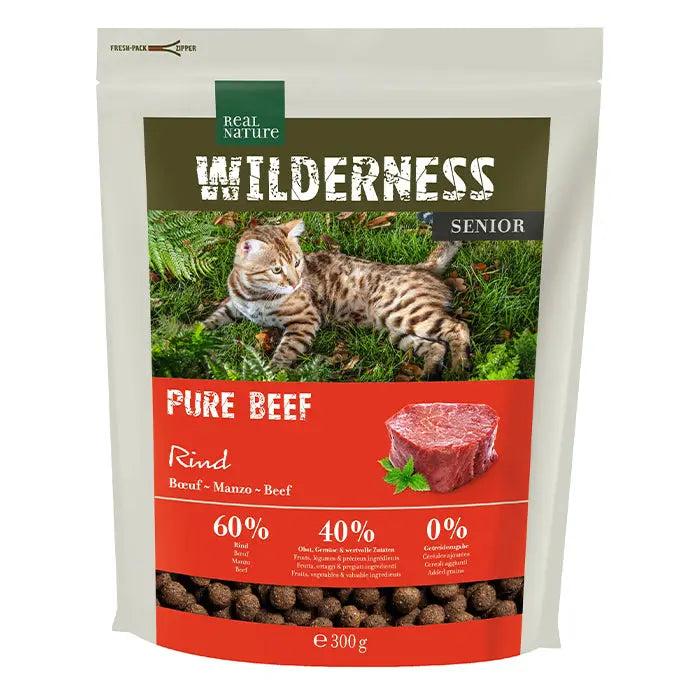 Senior Wilderness Pure okse 300 g - Maxi Zoo Danmark