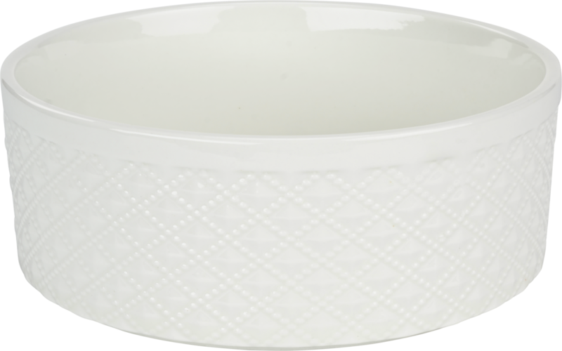 Porcelæn skål Relief