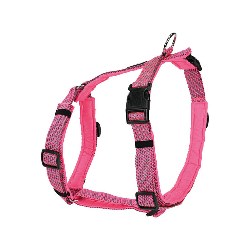 Nylonsele Comfort reflekterende XL pink