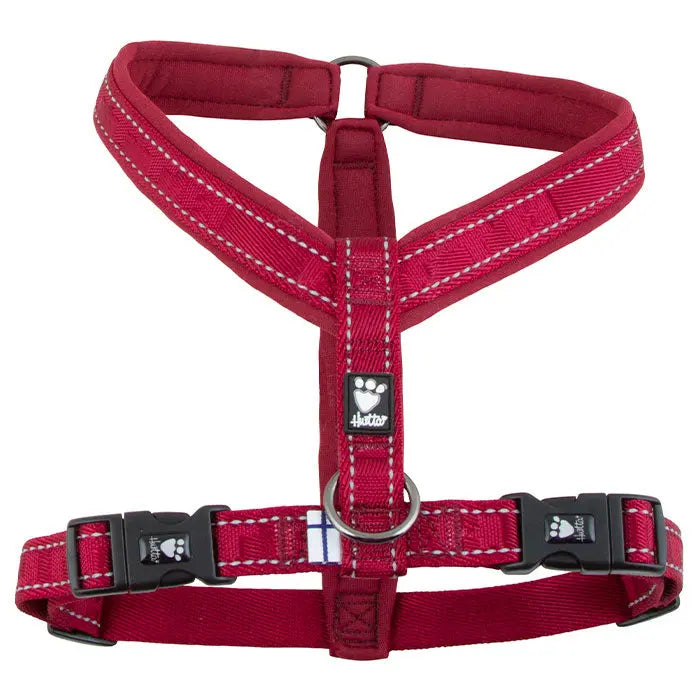 Nylon Y-sele Casual 90 cm rød - Maxi Zoo Danmark