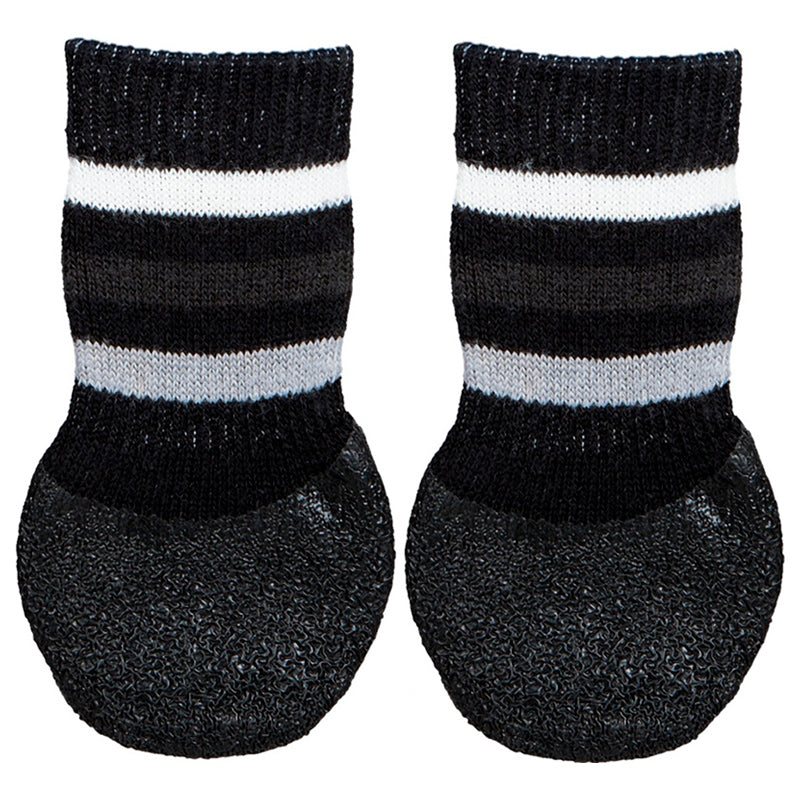 Hundesokker Non-slip M-L 2 stk/pk sort