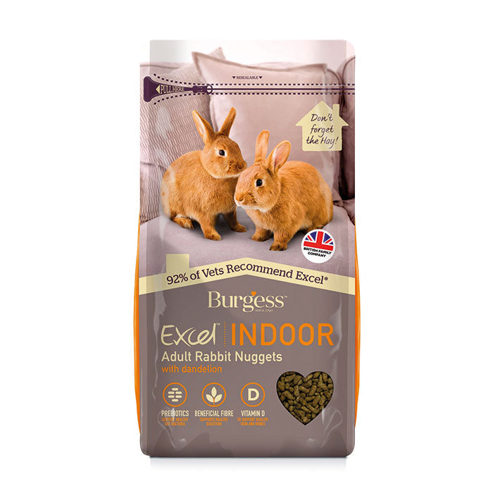 Burgess Excel Kanin Indoor Adult 10 Kg