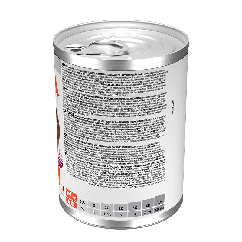 Canine Adult Perfect Digest Kylling 363 g