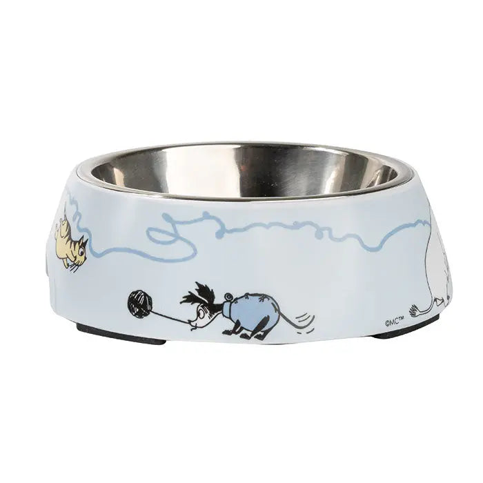 Melamin skål Moomin Pets S 160 ml blå - Maxi Zoo Danmark