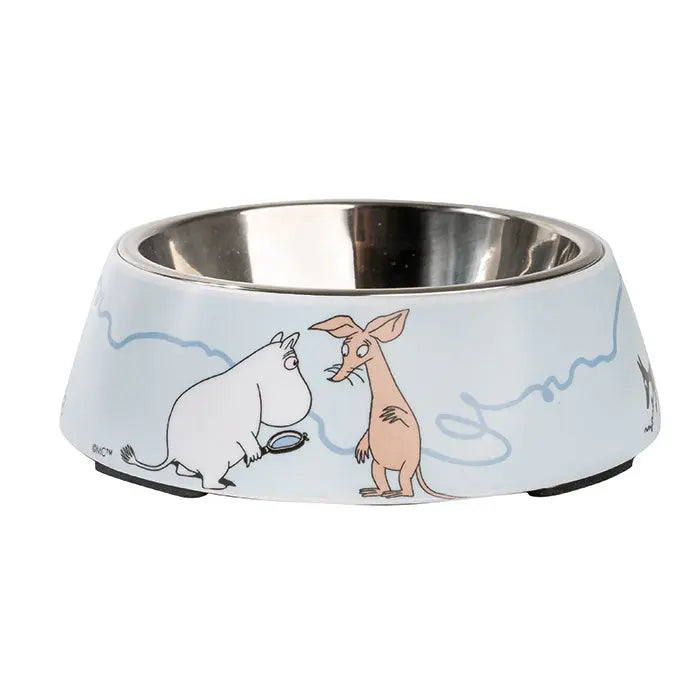 Melamin skål Moomin Pets S 160 ml blå - Maxi Zoo Danmark