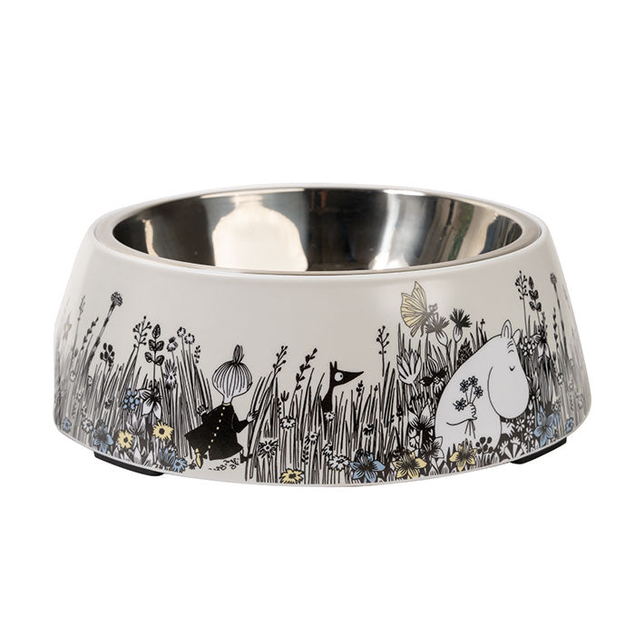 Melamin skål Moomin Pets L 650 ml grå