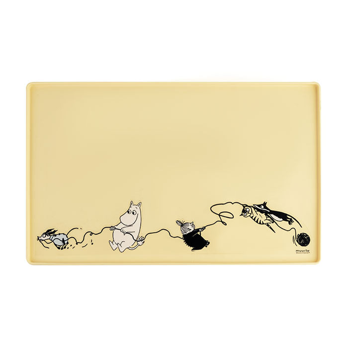 Silikoneunderlag Mumitroldene Gul