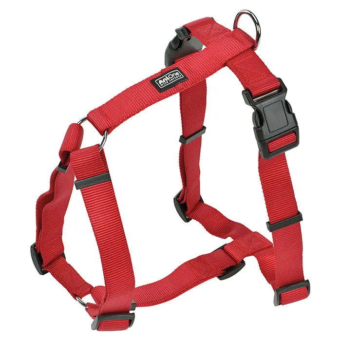 Nylon H-sele Classic Rød - Maxi Zoo Danmark