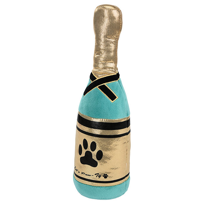 Champagneflaske Celebration M 11x9x35 cm turkis