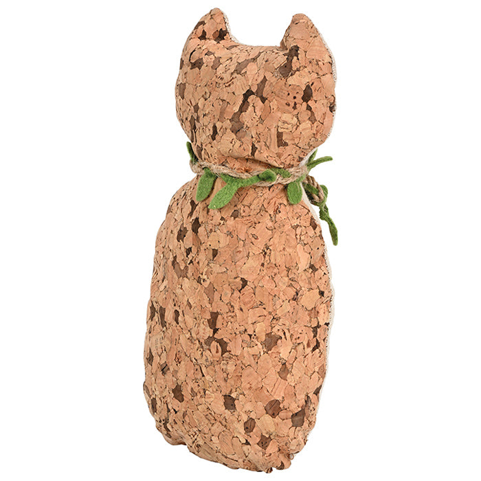 Hyggepude kork fyldbar 18x8x4 cm