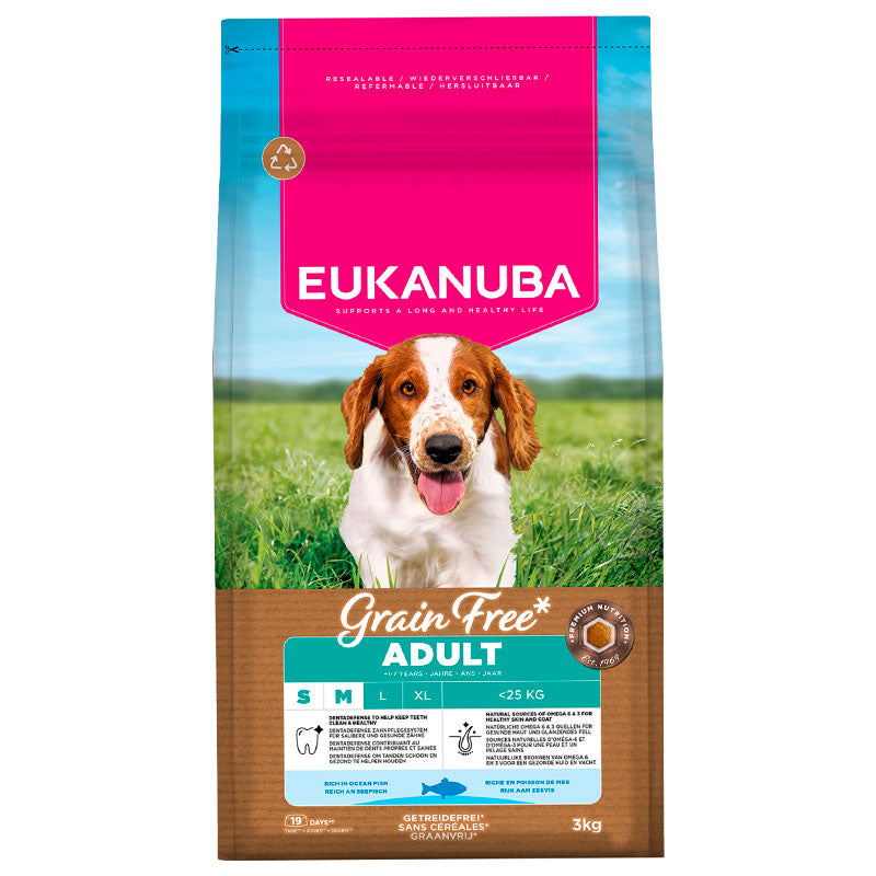 Adult Small/Medium Kornfri Fisk