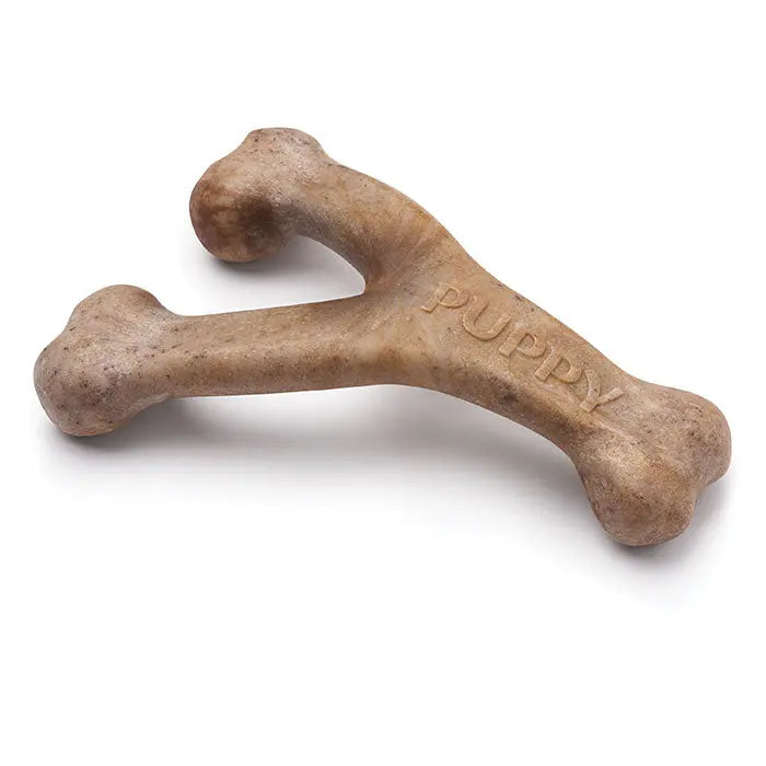 Puppy Wishbone bacon medium - Maxi Zoo Danmark