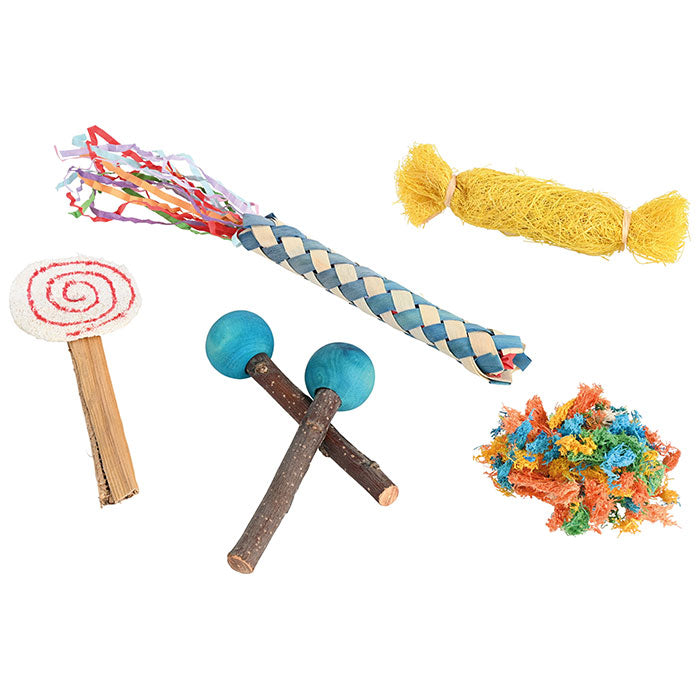 Gnaverlegetøj Celebretion slikbuket 8x15 cm