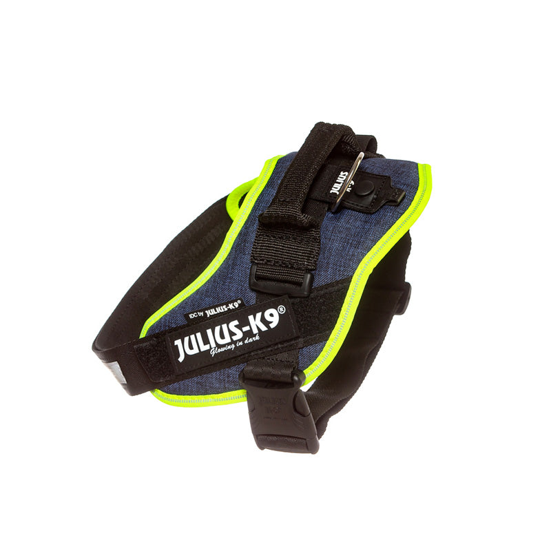 Julius K9 Power-Sele IDC str 3/XL jeans-neon