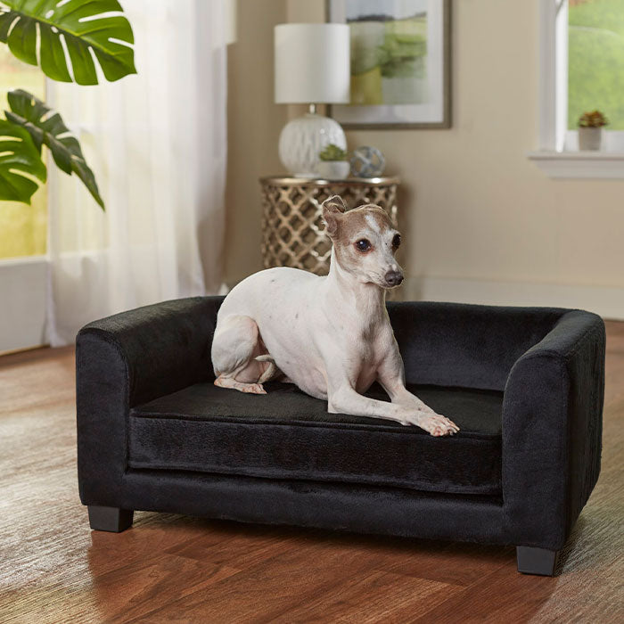 Hundesofa Surrey 66,04 x 40,64 x 27,94 cm sort