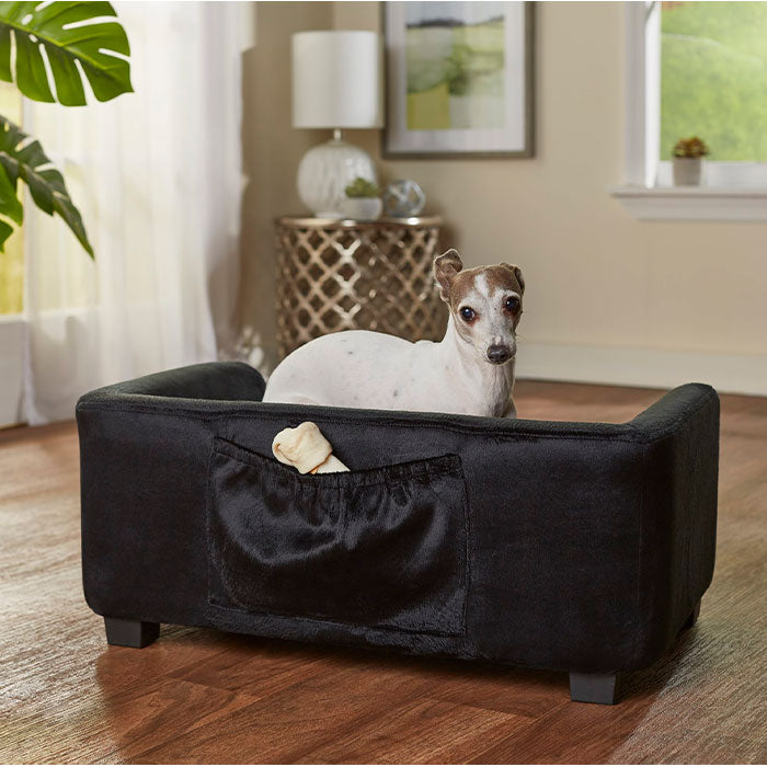 Hundesofa Surrey 66,04 x 40,64 x 27,94 cm sort