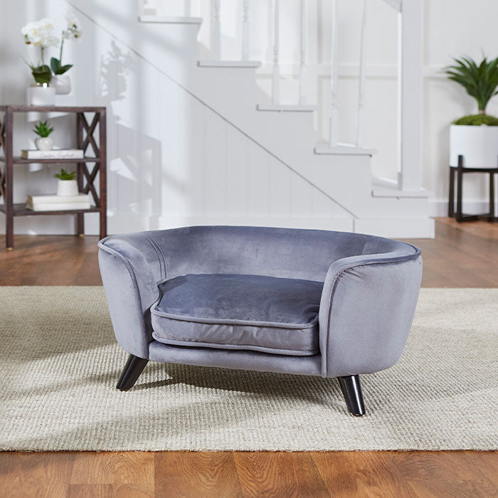 Hundesofa Romy 67,31 x 40,64 x 30,48 cm pewte