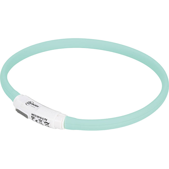 Lyshalsbånd Blinking Candy 45 cm turkis