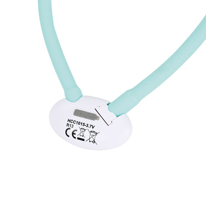 Lyshalsbånd Blinking 40 cm turkis