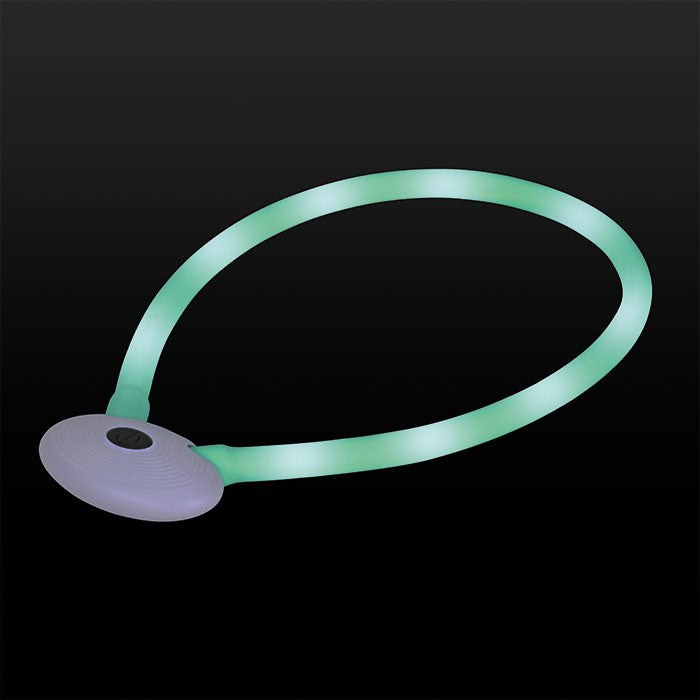 Lyshalsbånd Blinking 40 cm turkis
