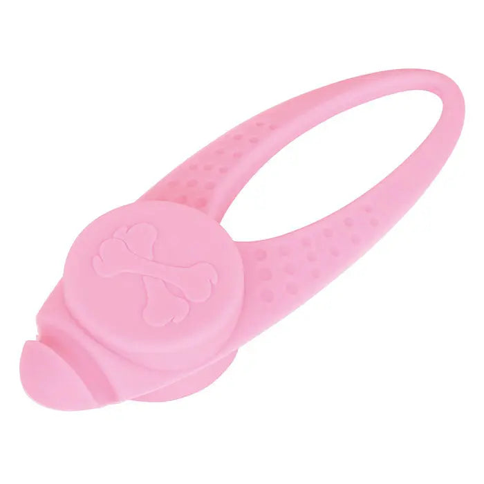 Lygte Blinki Candy silikone rød - Maxi Zoo Danmark