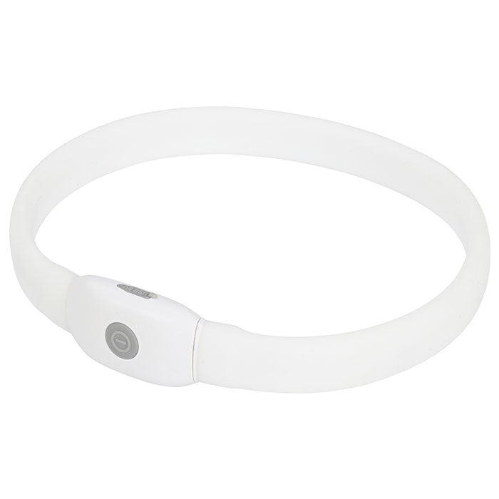 Lyshalsbånd Silikone 65 cm langhåret