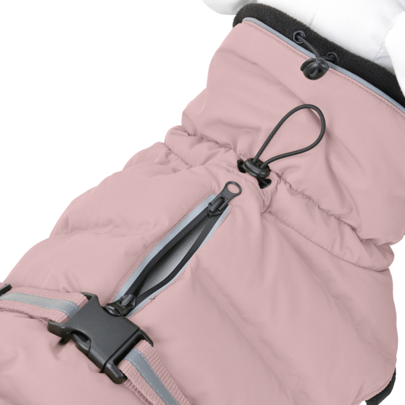 Vinterjakke Delia 60 cm rose