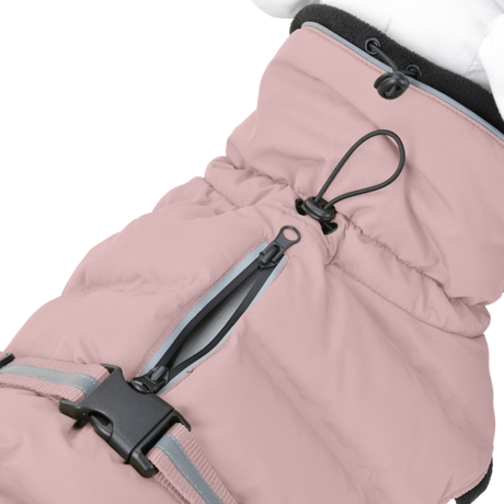 Vinterjakke Delia 65 cm rose