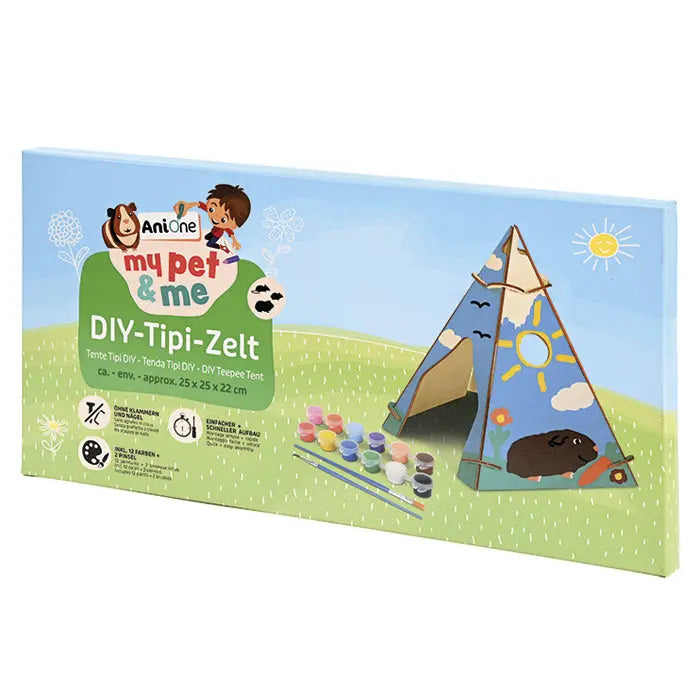 Gnaverhule Tipi My Pet & Me 42 x 20 cm. - Maxi Zoo Danmark