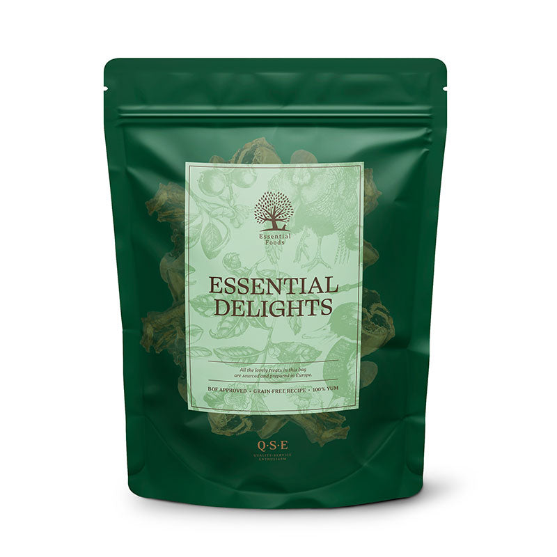 lamb delights 120 g. Lufttørret Lammelunger