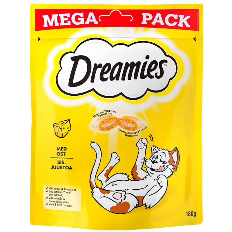 Dreamies Cheese ost 180 g