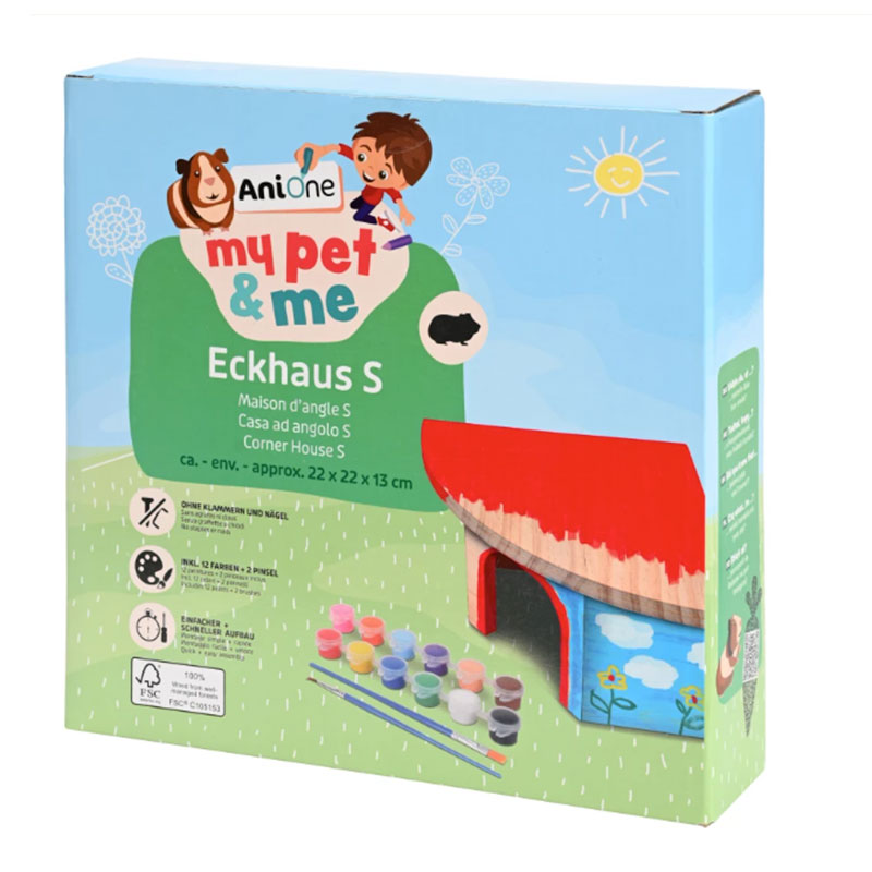 Gnaverhus My Pet & Me small 23x23x6 cm