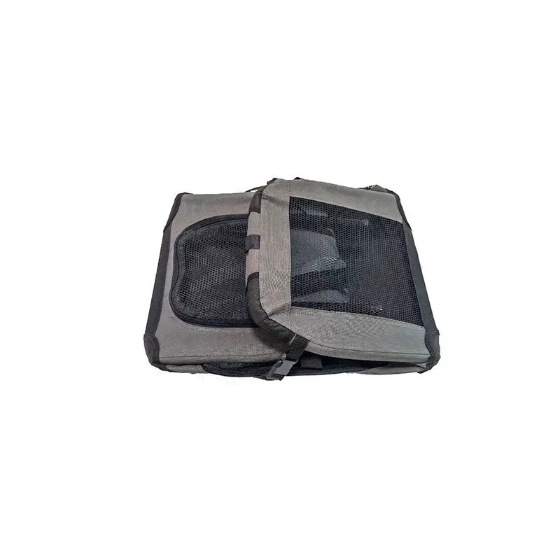 Transportbur Foldbar XL 81,3x58,4x58 cm grå - Maxi Zoo Danmark