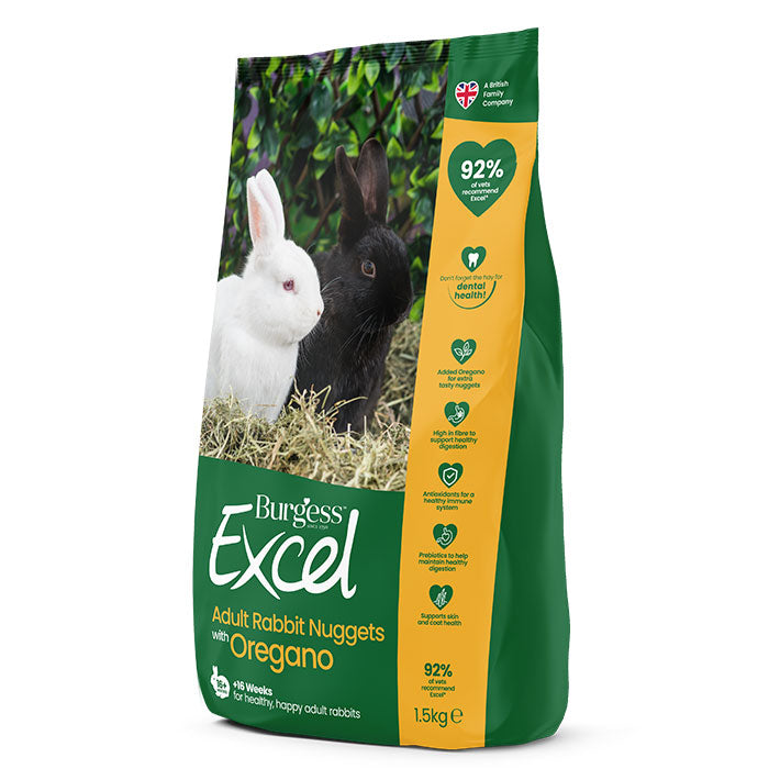 Excel kanin adult oregano 1,5 kg