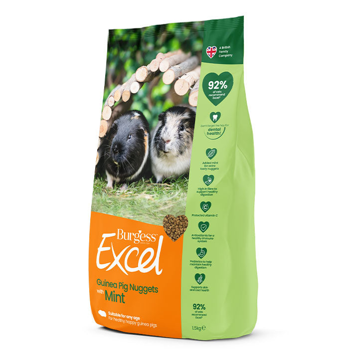Excel marsvin mint 1,5 kg
