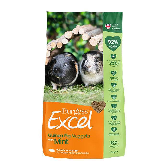 Excel marsvin mint 1,5 kg