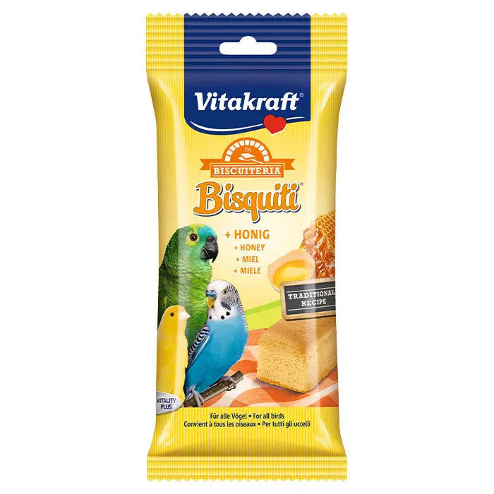 Undulatkager honning 50 g - Maxi Zoo Danmark