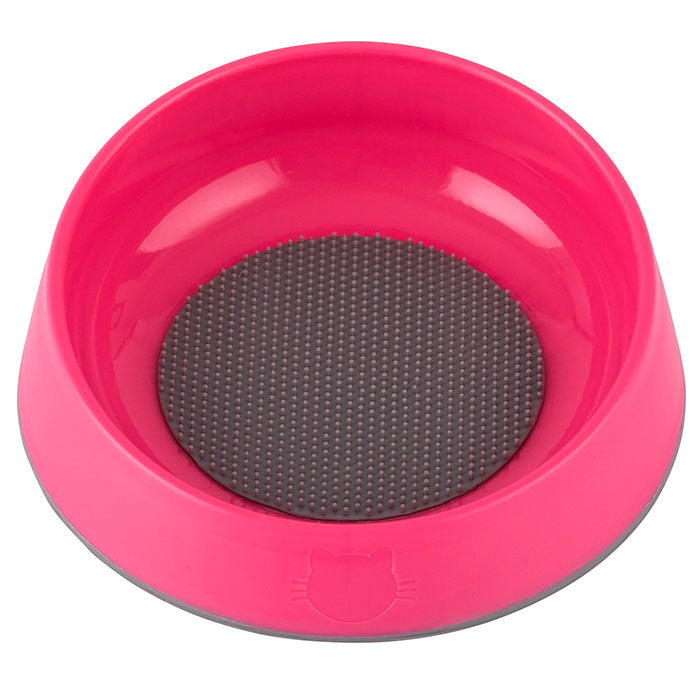 LickiMat OH skål Kat ø15x4 cm pink