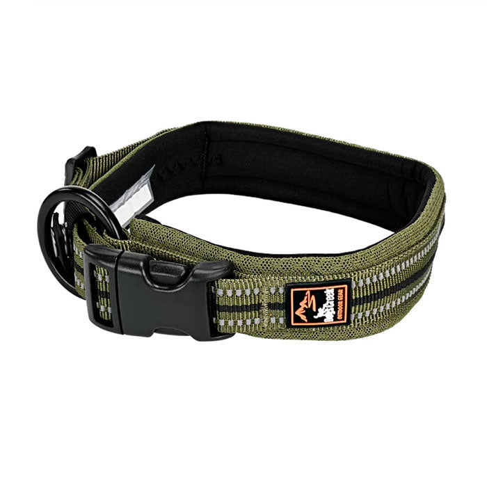 Nylonhalsbånd Voyager Grøn