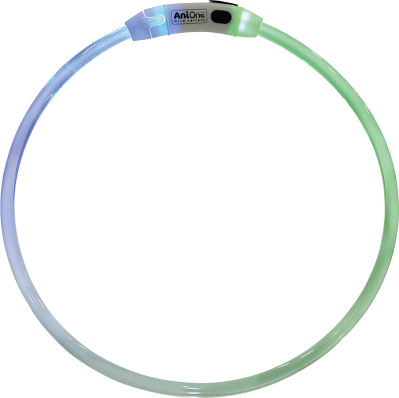 Lyshalsbånd Illuminated 35 cm multifarvet