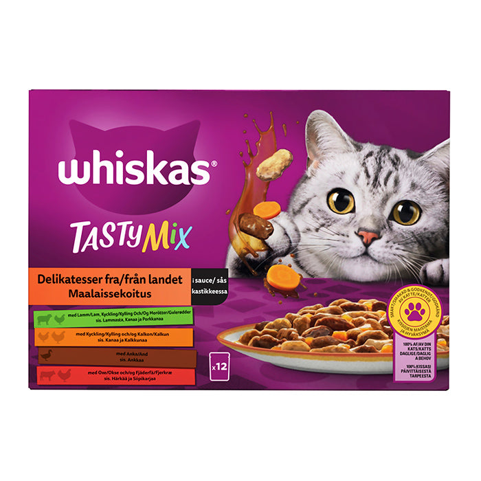 Adult, Sovs menuboks pouch country collection 12x85g