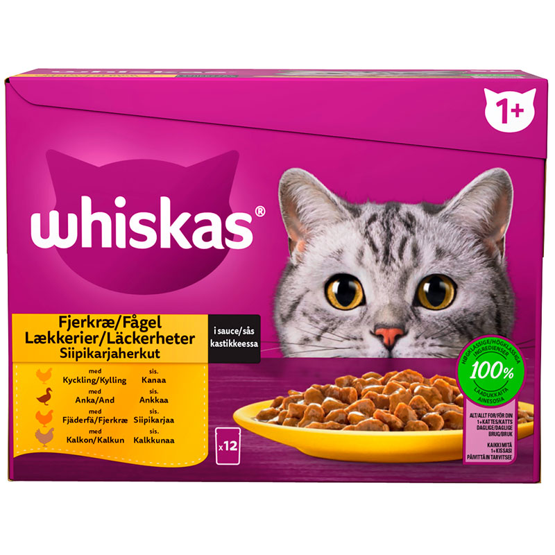 Adult Sovs, menuboks pouch fjerkræmenu 12x85g