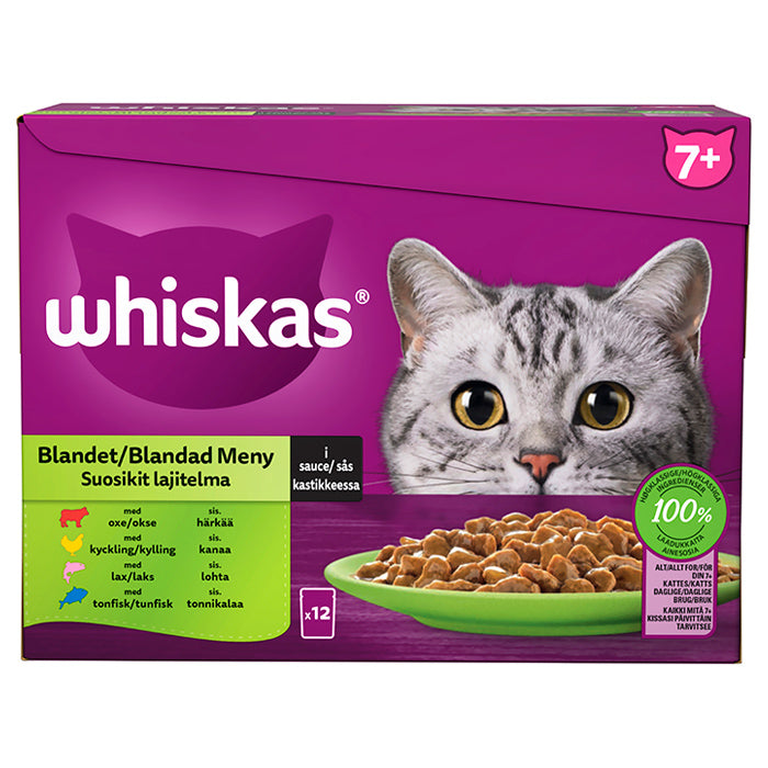 Senior Sovs, menuboks pouch mix menu 12x85g