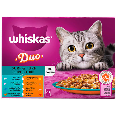 Adult Gelé, menuboks Tasty Duo surf & turf 12x85 g