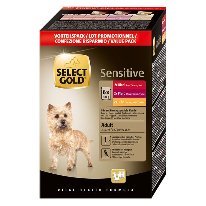 Adult Sensitive Multipack 6x100 g