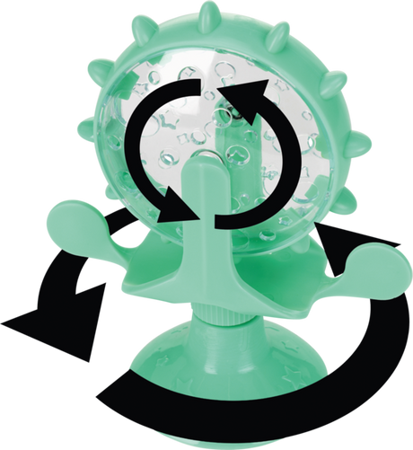 Roterende snack-hjul ca. 7x14x16 cm