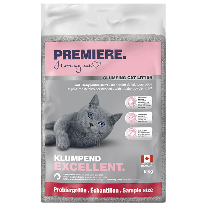 Kattegrus Excellent Babypudder klumpende 6 kg / 6 l