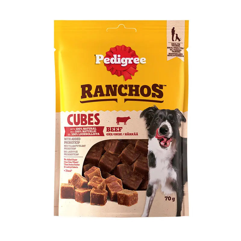 Ranchos Cubes kylling 70 g - Maxi Zoo Danmark