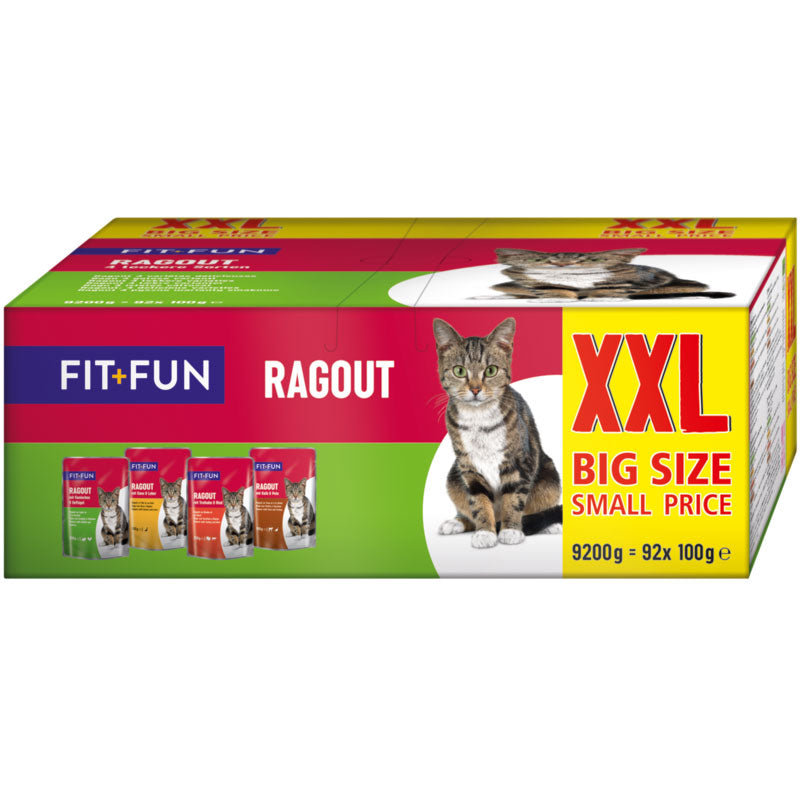 Adult Ragout, menuboks 4 varianter 92x100 g