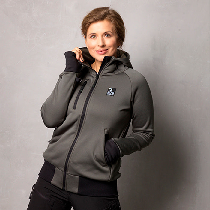 Hundelufter Hoodie Dice M Beetle (olivengrøn)